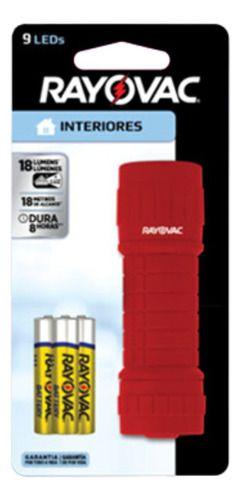 Linterna Led Rayovac 9led Con 3 Pilas Aaa-1