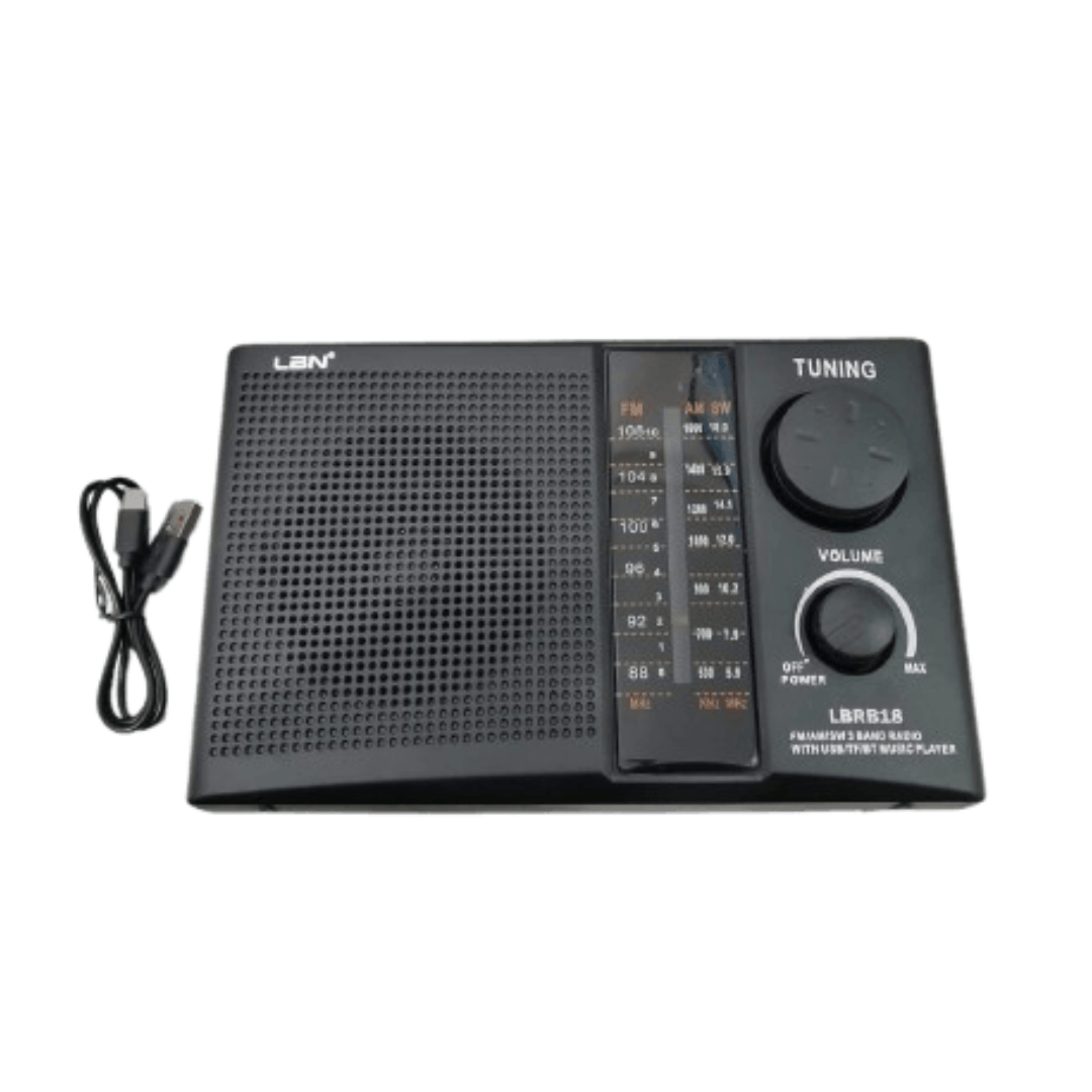 Radio Portatil Lbn Lbrb18 Negro-2
