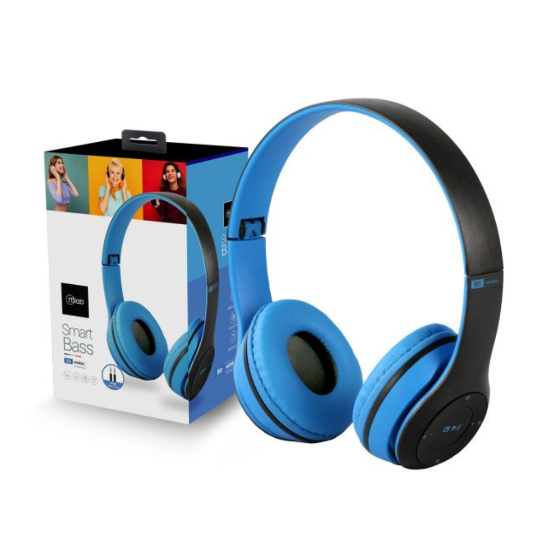 AUDIFONOS BLUETOOTH MICROLAB SMART BASS WIRELESS 09067-2