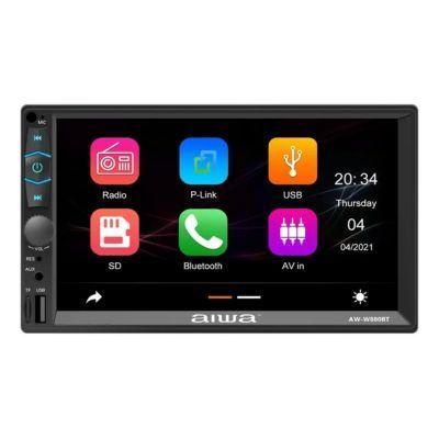 Radio Auto 2 Din Mirrorlink Touch De 7'' Aiwa AW-W880BT-0