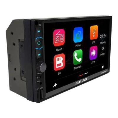 Radio Auto 2 Din Mirrorlink Touch De 7'' Aiwa AW-W880BT-1