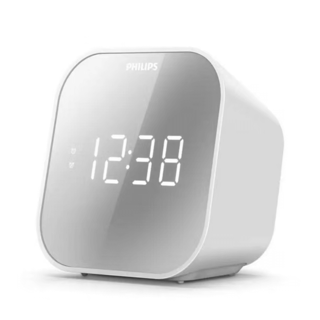 RADIO RELOJ DESPERTADOR PHILIPS TAR4406 37 BLANCO-2