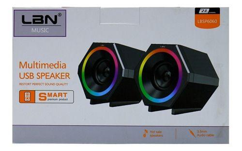 Parlante Pc Lbn Lbsp6060 2.0 Multimedia-2