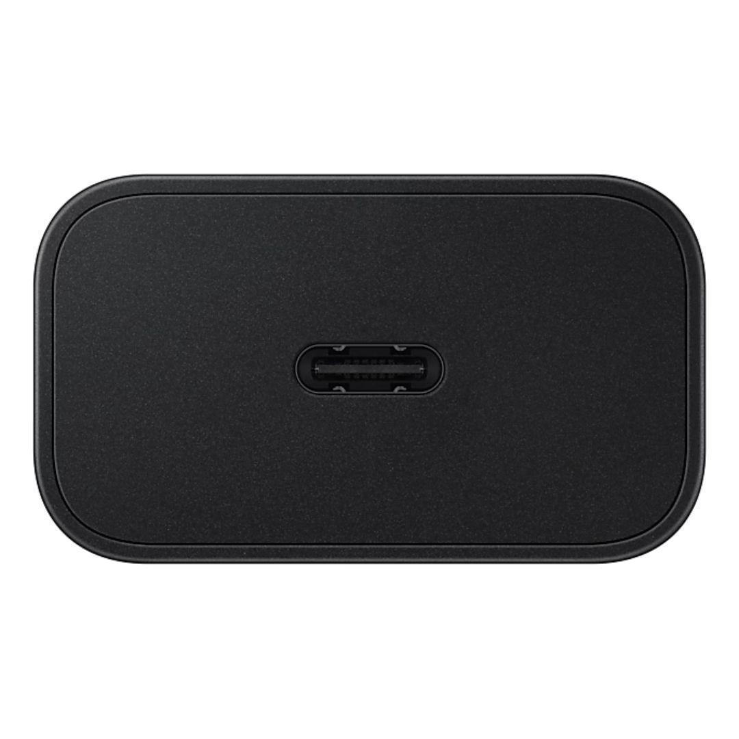 Cargador - Adaptador de corriente Samsung de 25W con puerto USB-C (negro)-1