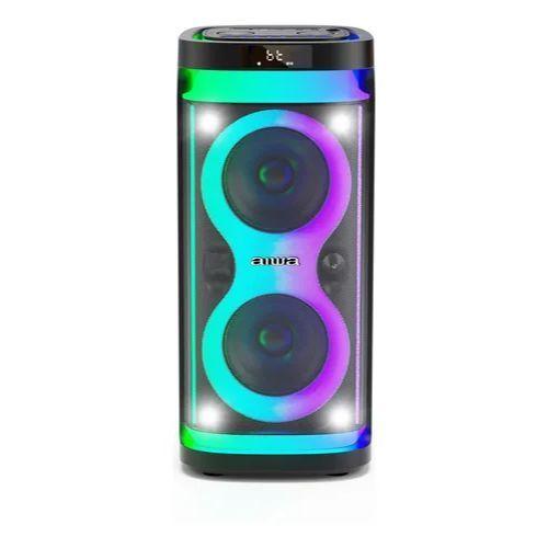 Parlante Bluetooth Portatil Aiwa Karaoke Tws Led Aw-poh4d Color Negro-0