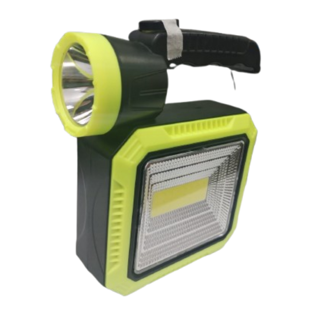 LINTERNA/FOCO LED SOLAR  SHUN GUANG SG-6519 NEGRO-0