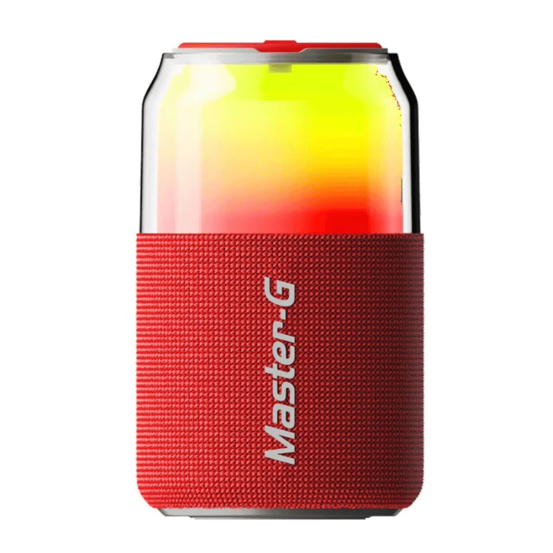 PARLANTE PORTABLE MASTER G BLUETOOTH 5 4 LPX3 MGSPLASH ROJO-2