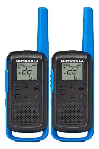 Walkie-talkie Motorola Talkabout T270 De 2 Radios - Negro 220v-0