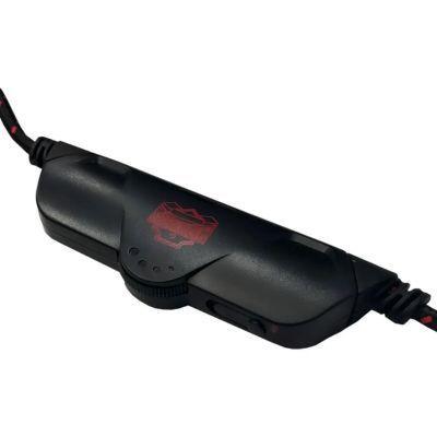 Audífono Gamer Con Micrófono Luz Roja Plug 3.5mm USB – DGX Ghost-1
