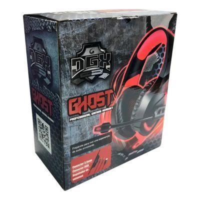 Audífono Gamer Con Micrófono Luz Roja Plug 3.5mm USB – DGX Ghost-2