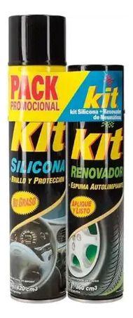 Pack Kit: Silicona 420 Cc + Renovador De Gomas 360 Cc-2