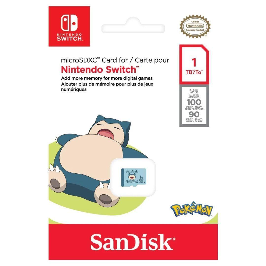 Tarjeta De Memoria Sandisk Microsd 1 Tb Para Nintendo Switch-2
