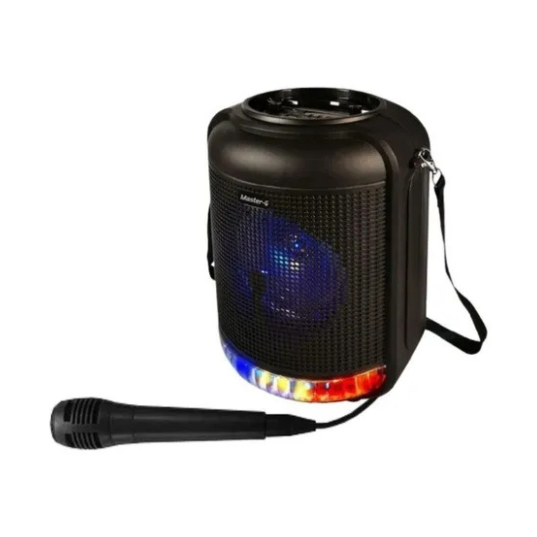 PARLANTE KARAOKE BLUETOOTH MASTER-G ROCKET TWS 6 + MICROFONO-2