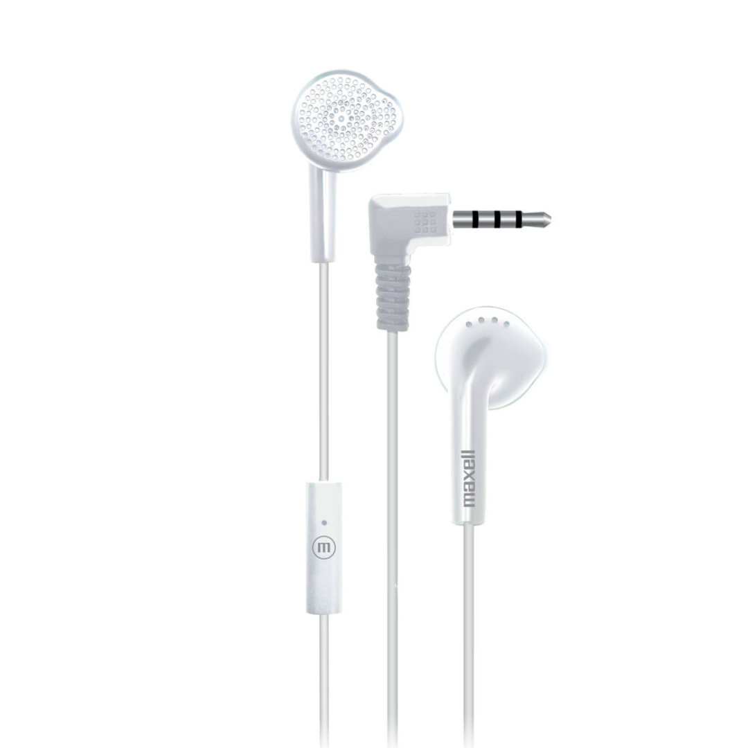 AUDIFONOS MANOS LIBRES MAXELL MAXBUDS EB-MIC  BLANCO-2