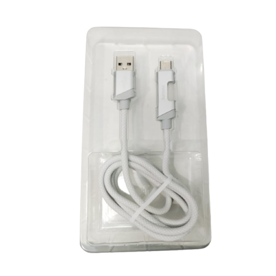 CABLE DE DATOS Y CARGA PHILIPS DLC5021AW 1,0M BLANCO-2
