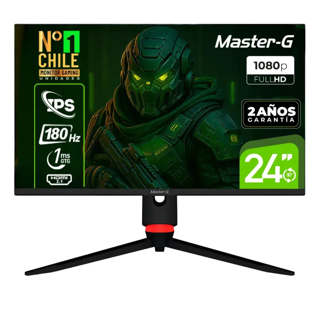 Monitor Gamer 24 Full HD Master G MGMG2440 Color Negro-1