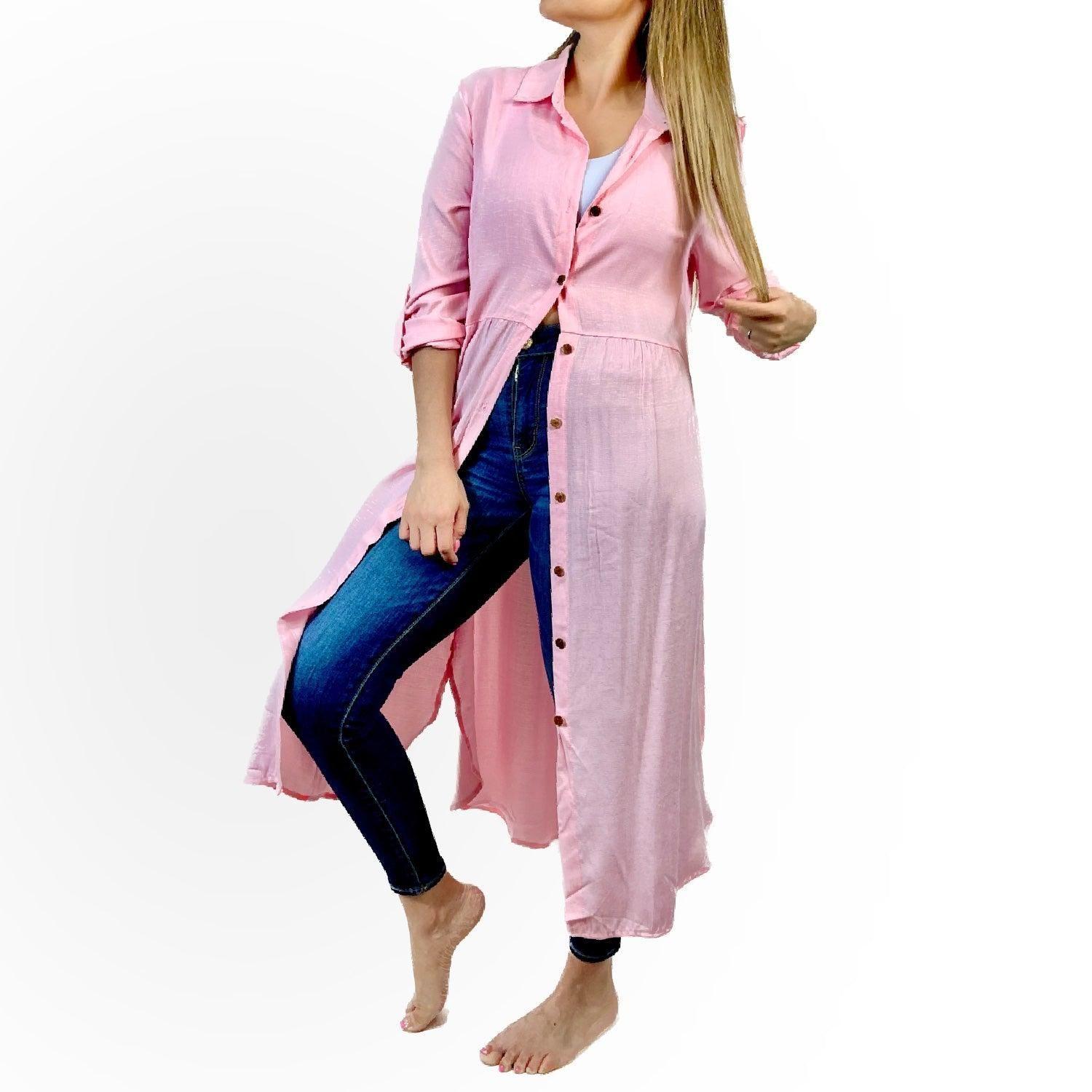 Maxi Blusa Jacinta Rosa-2