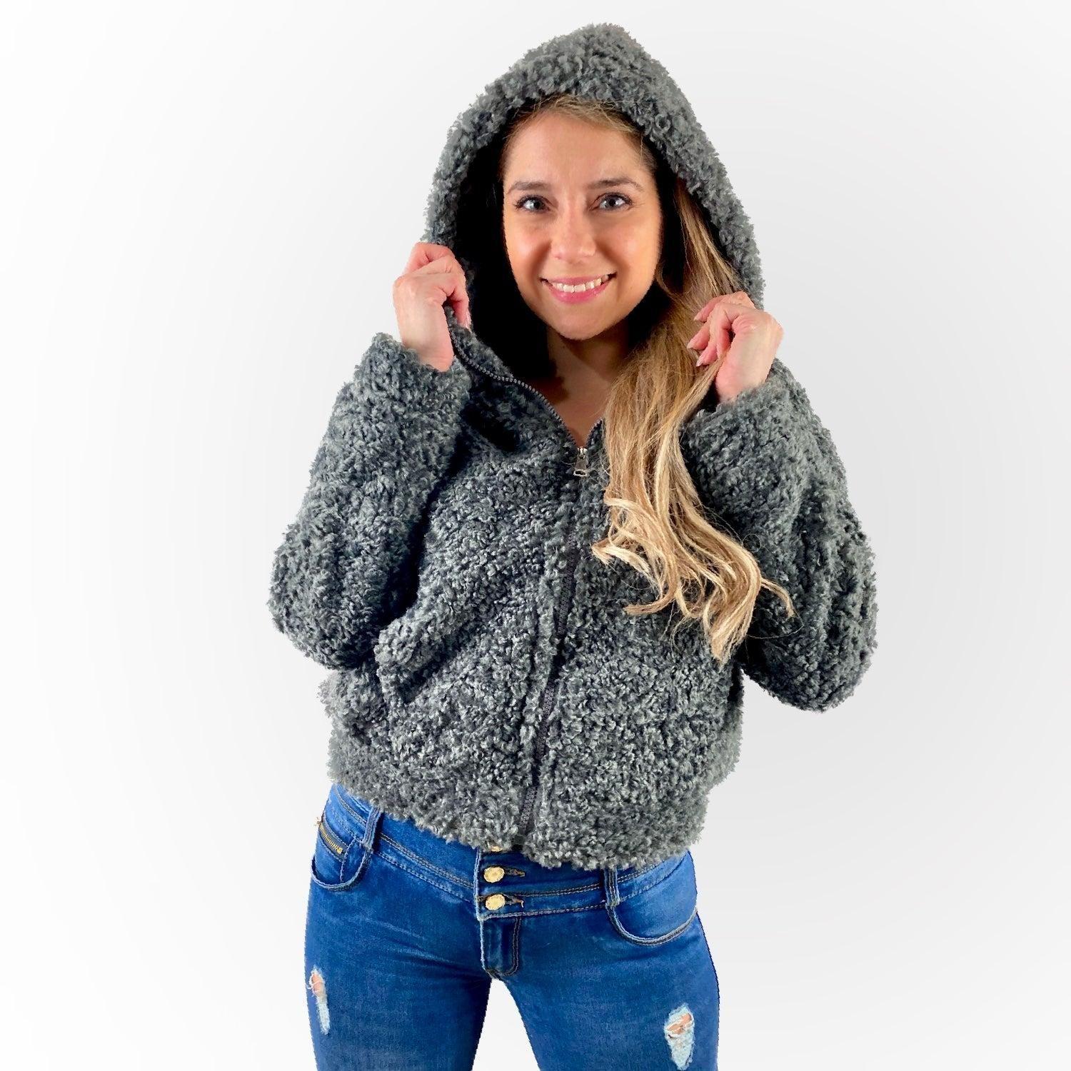 Chaqueta Mariana Gris-1