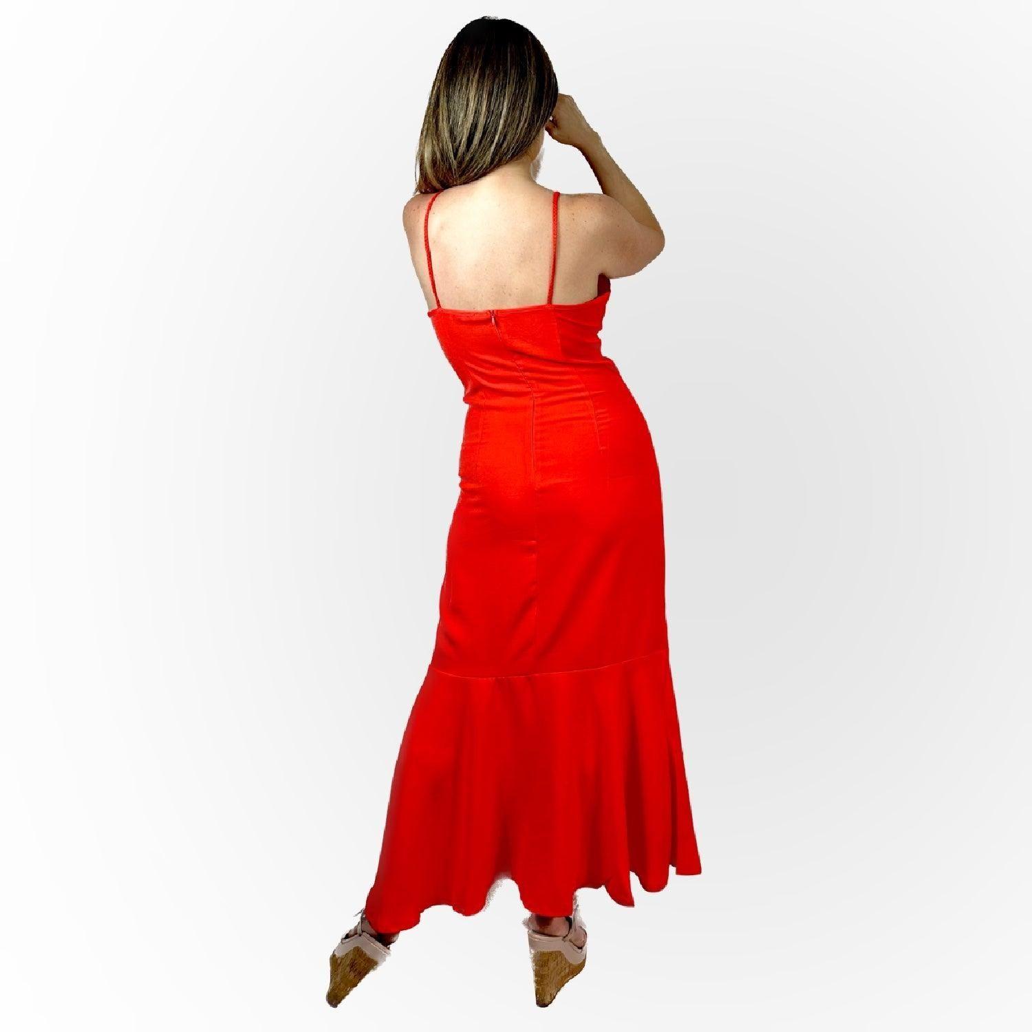 Vestido Bari Rojo-1