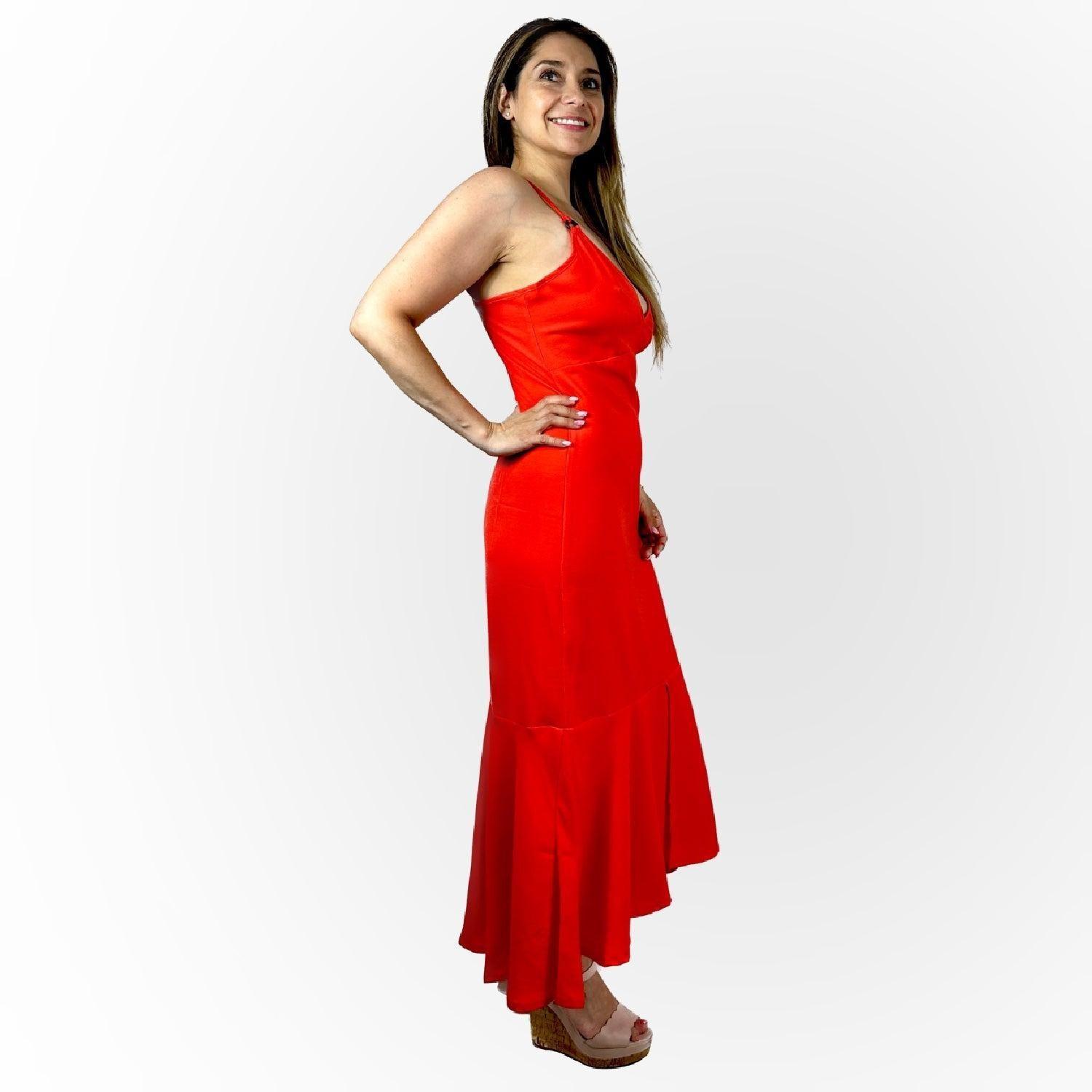 Vestido Bari Rojo-2