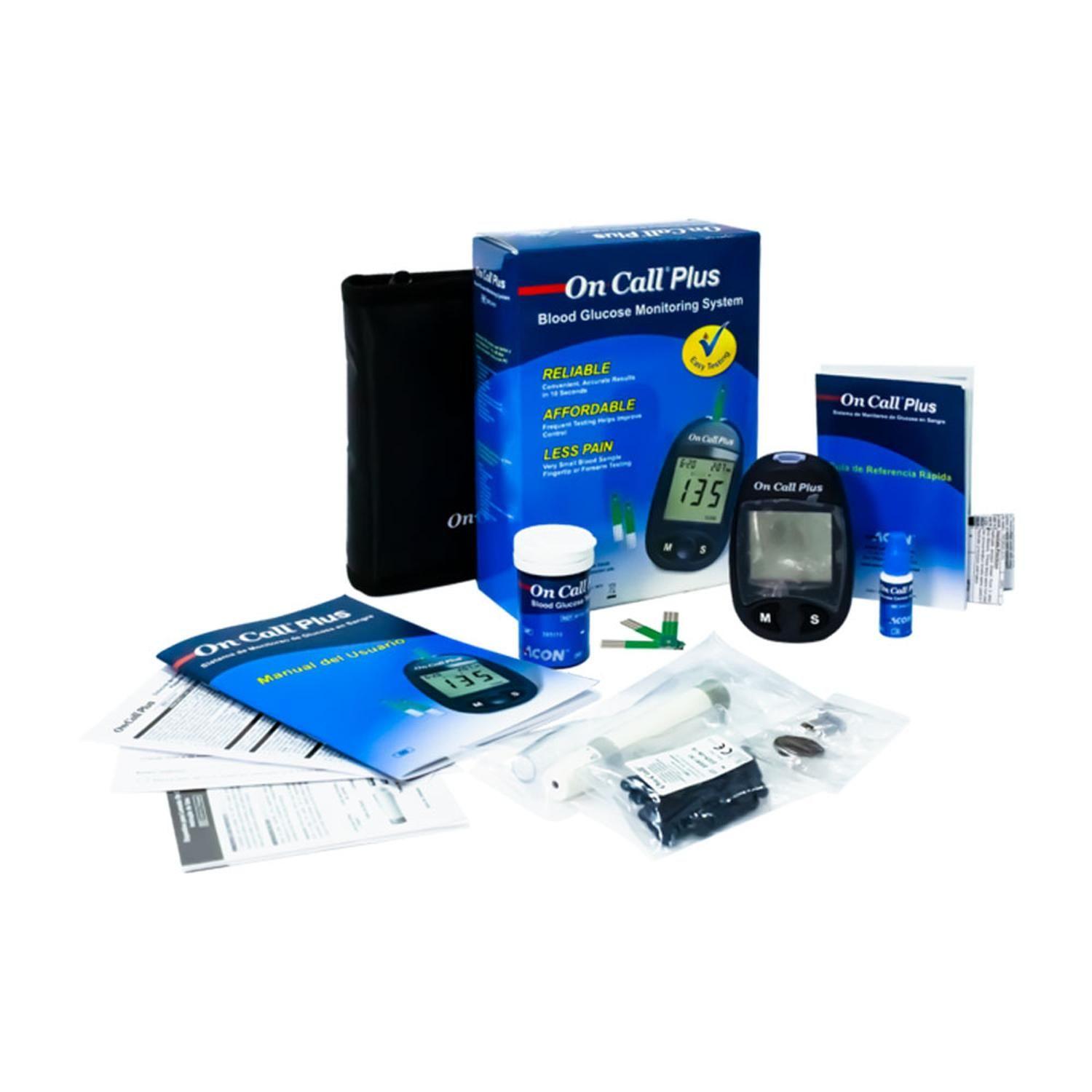 Medidor de Glucosa | Glucómetro | On Call Plus-2