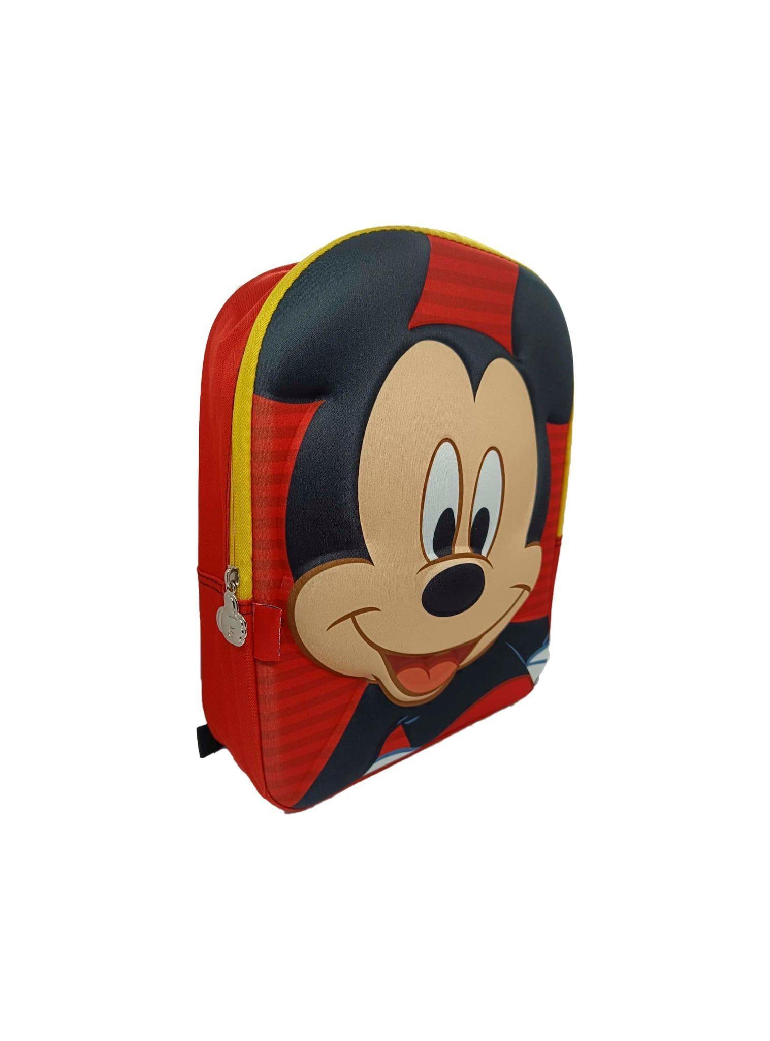 Mochila face 3D Mickey pre escolar -2
