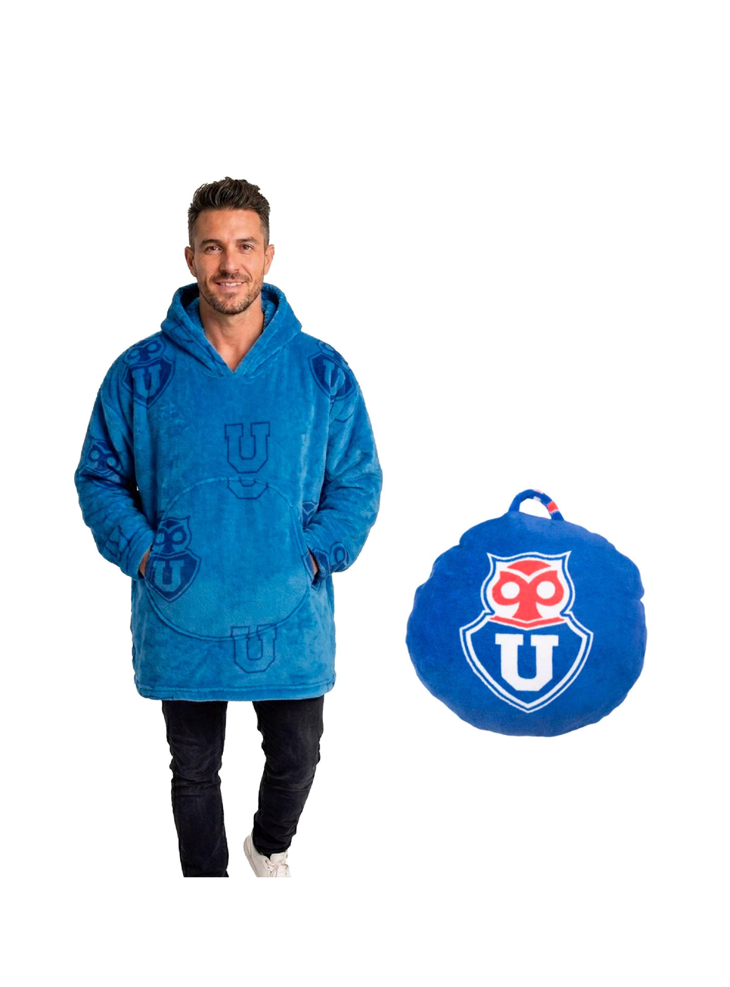 Poncho cojin poleron adulto Universidad de Chile-0
