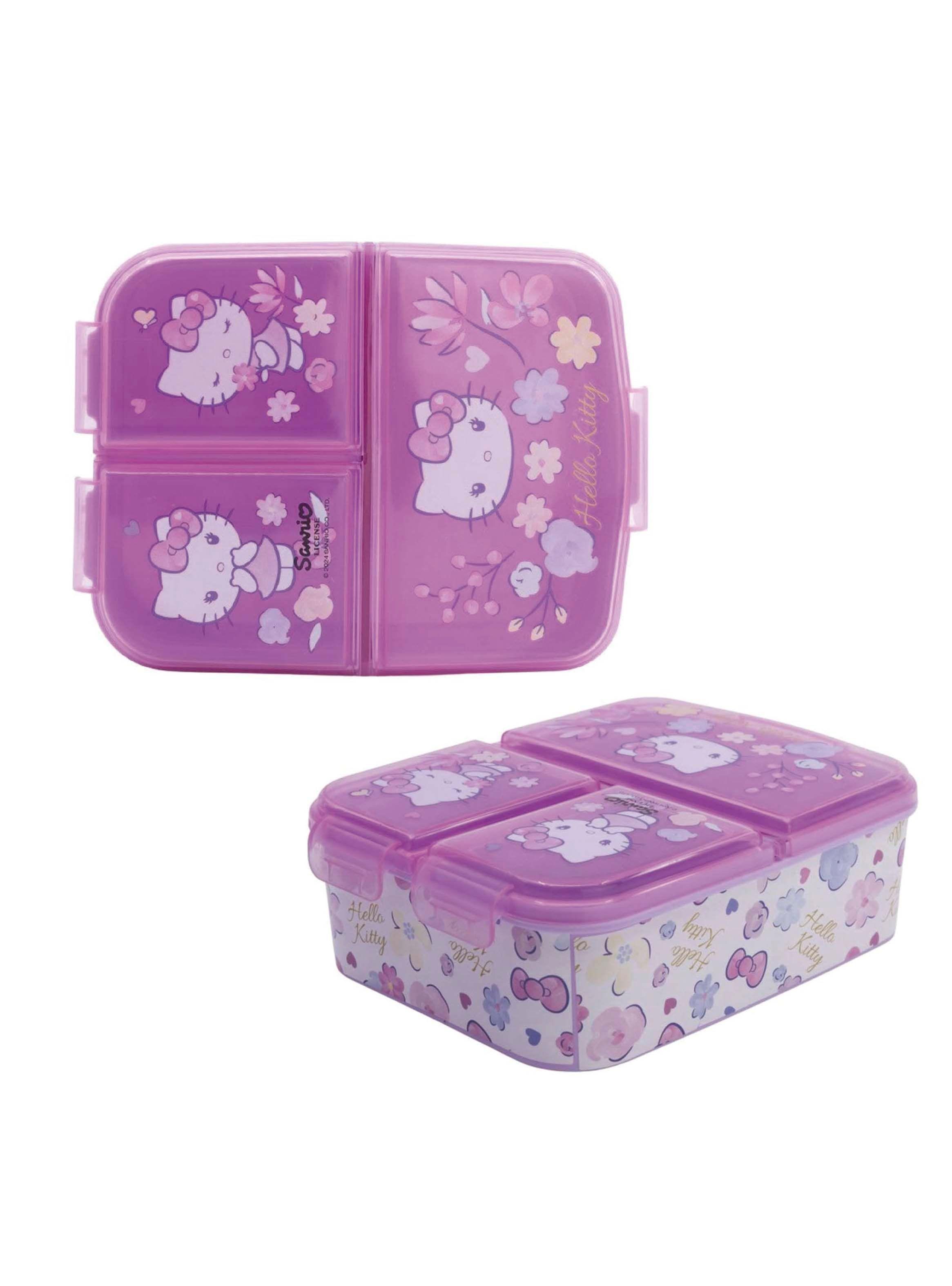 Tupper Contenedor de hello kitty hermético -0