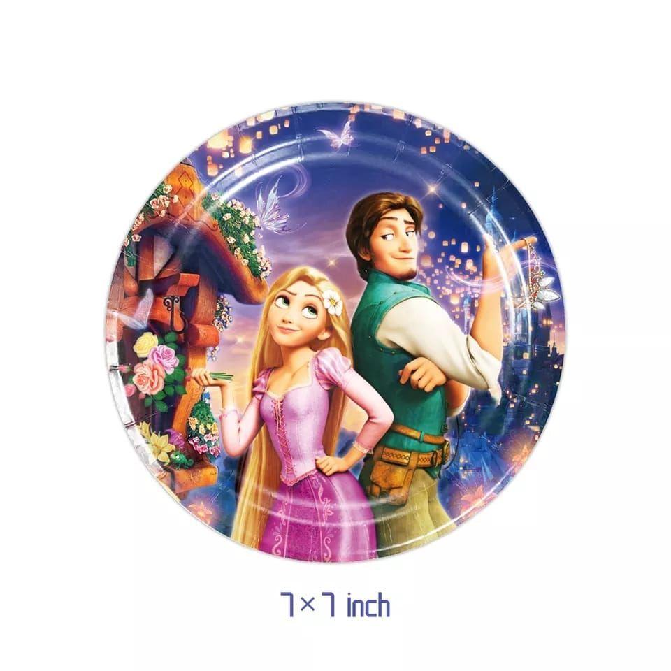 Pack Decoración Globos Cotillón Rapunzel-4