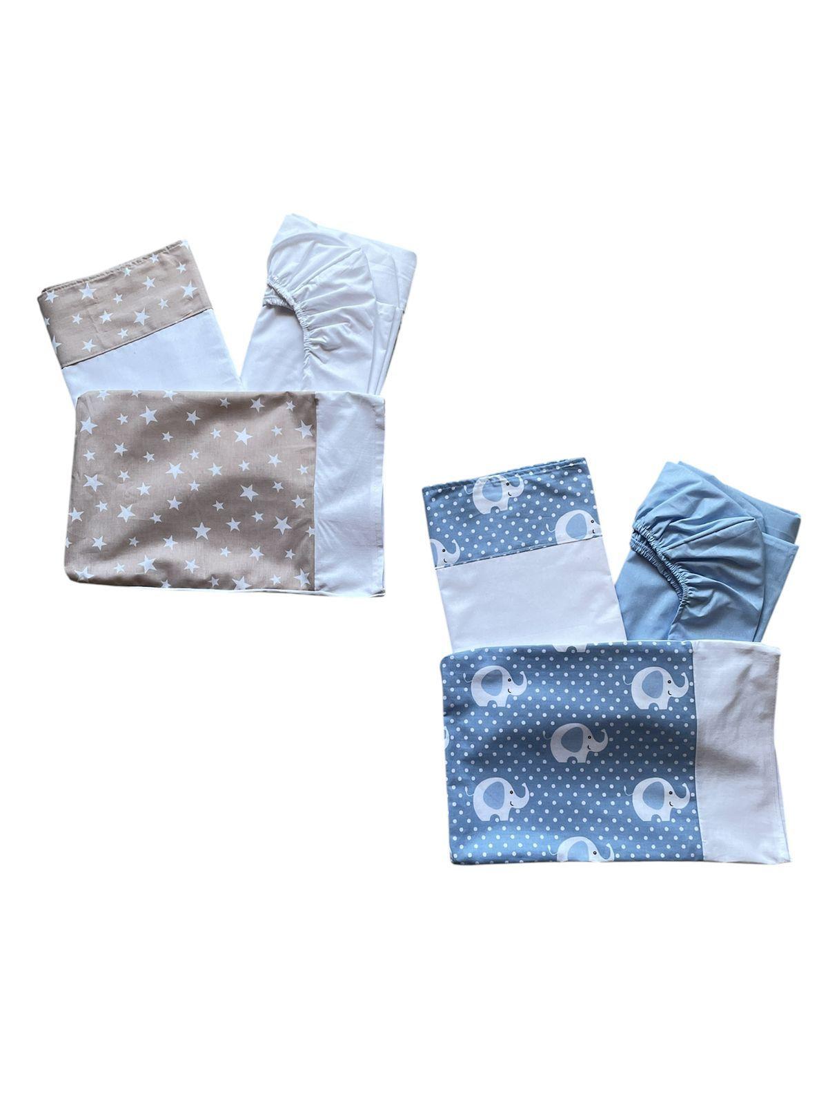 Pack 2 juegos de sabanas cuna colecho-2