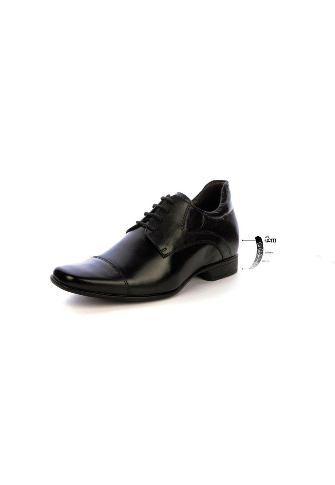 Zapato Hombre Wilson Negro Max Denegri +7cms-0