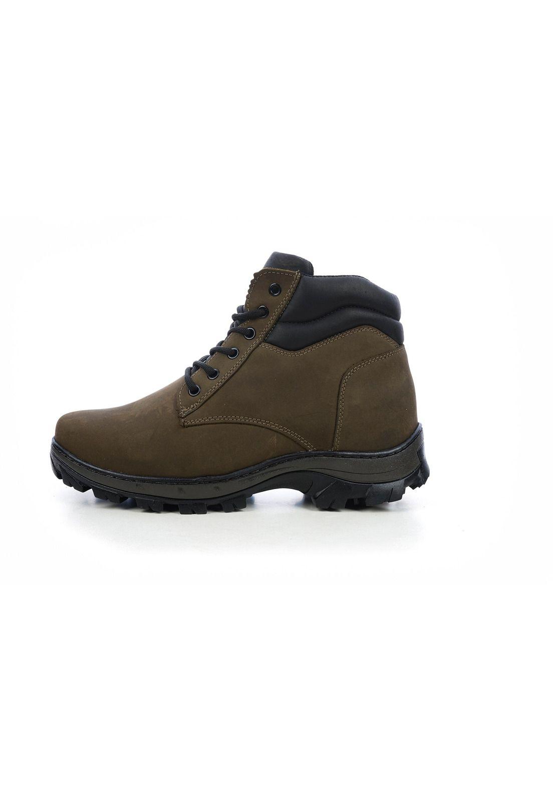 Botín Hombre Depot Verde Max Denegri +7cms -1