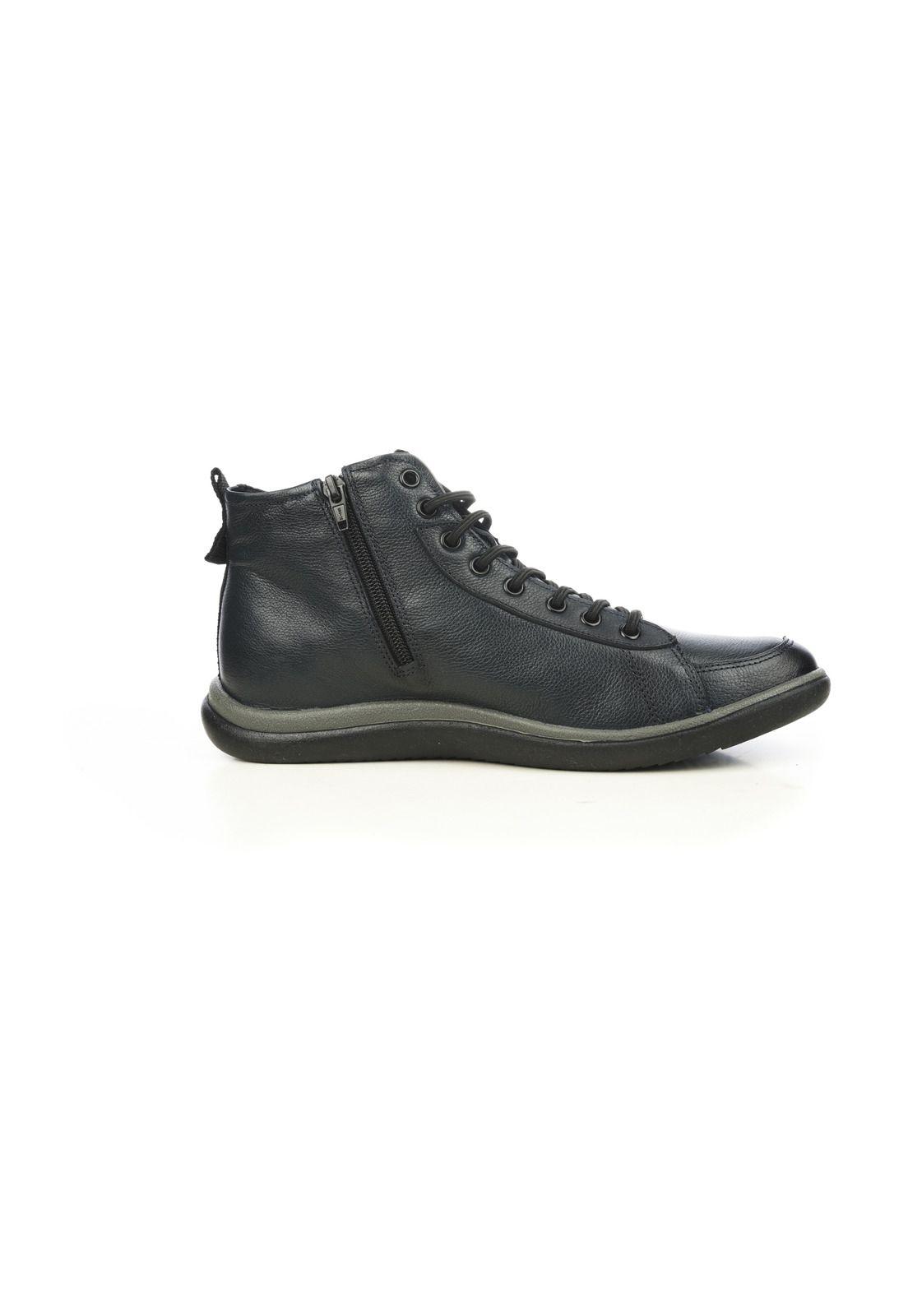 Zapatilla Hombre Upper Azul Max Denegri +7cms-3