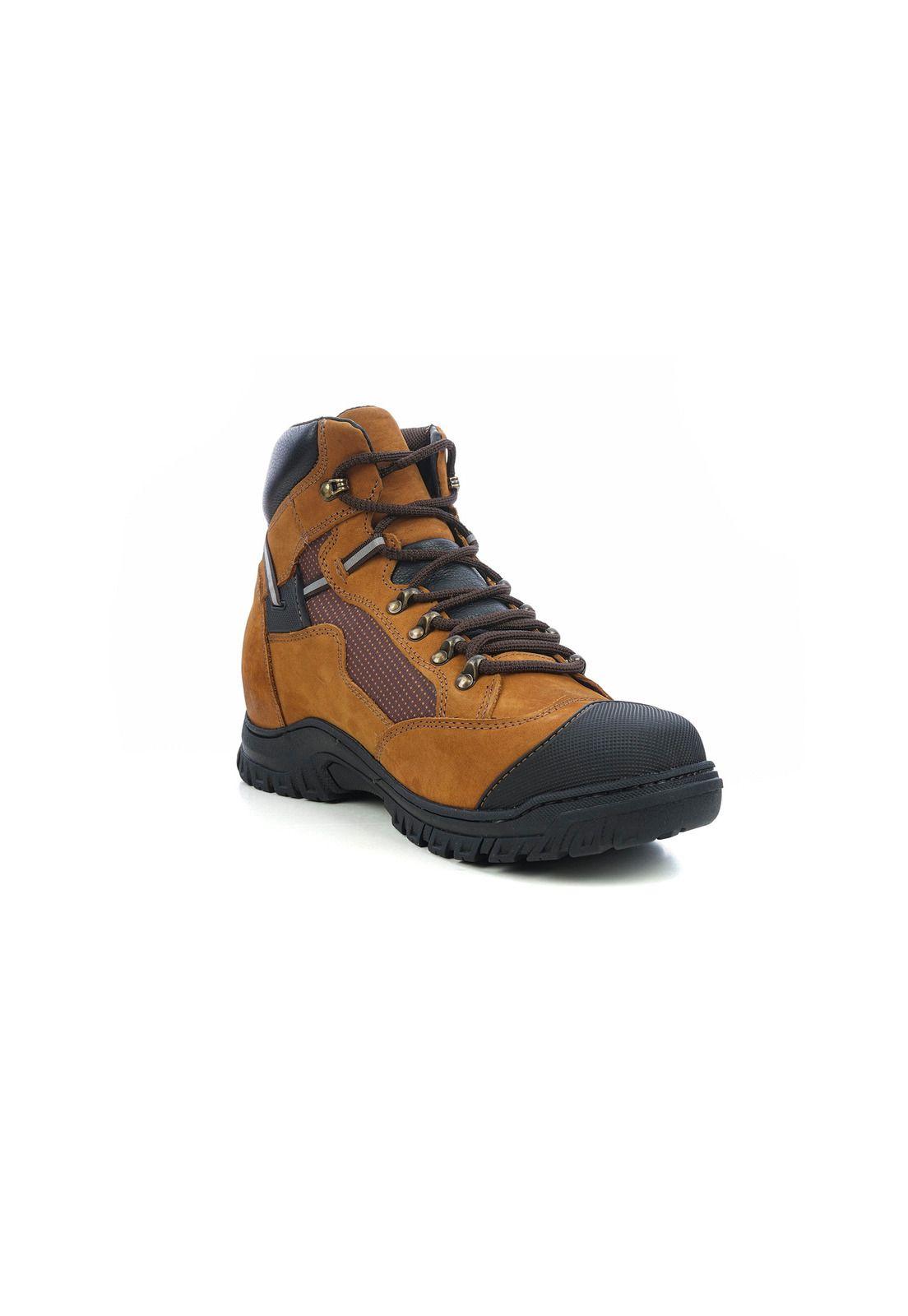 Botín Hombre Hancock Camel Max Denegri +7cms -3