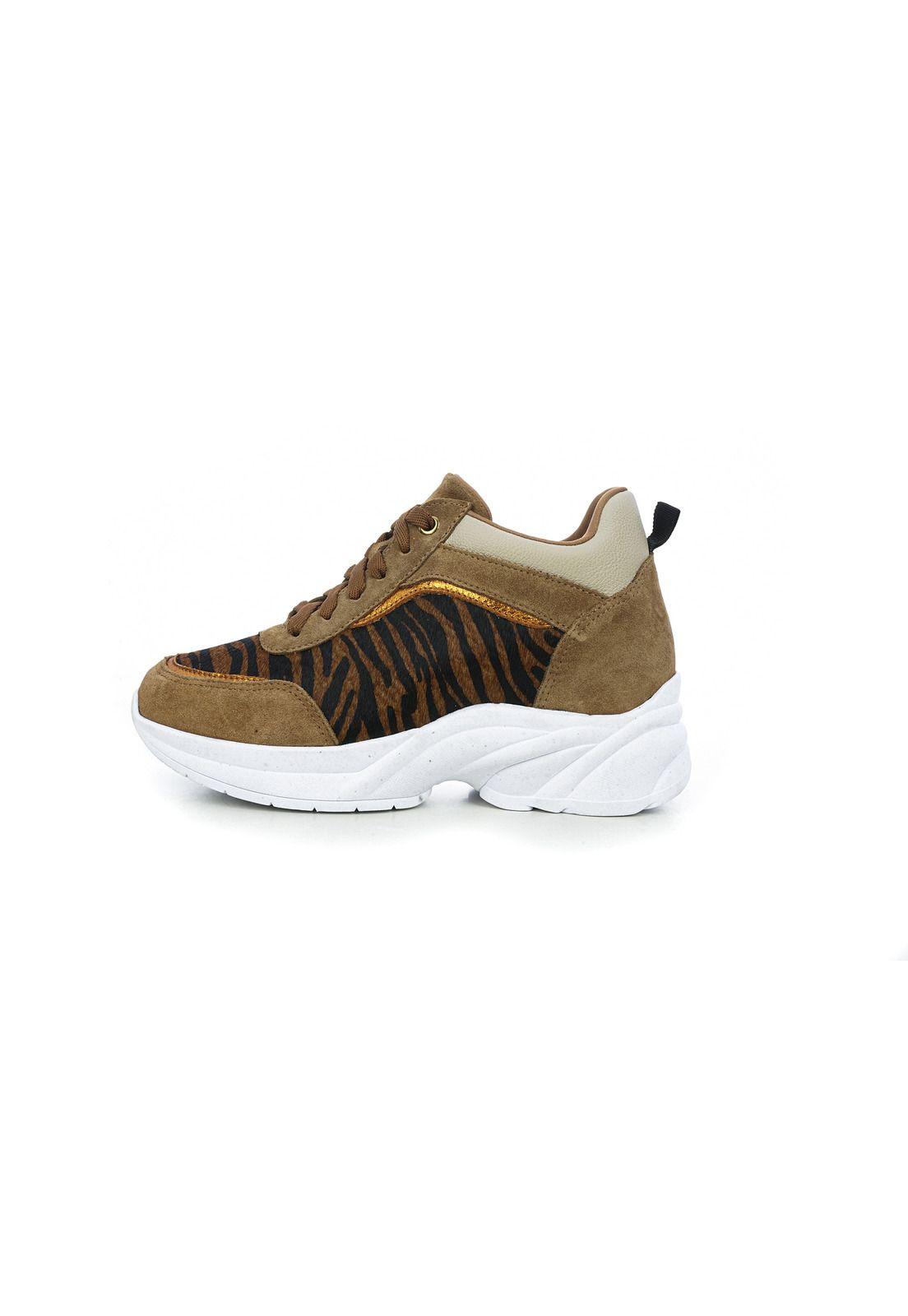 Zapatilla Mujer Sunrise Tiger Max Denegri +7cms -1