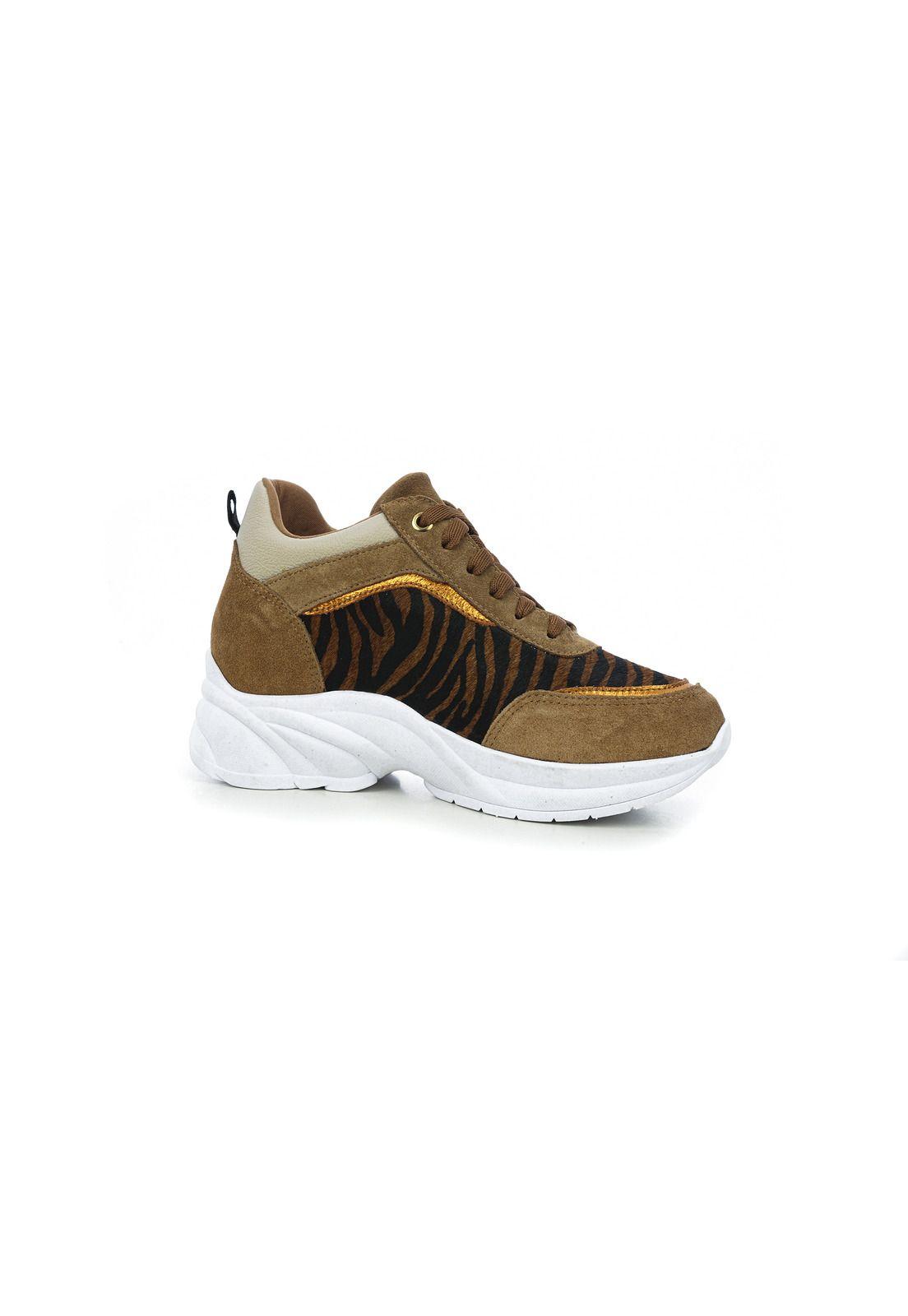 Zapatilla Mujer Sunrise Tiger Max Denegri +7cms -4