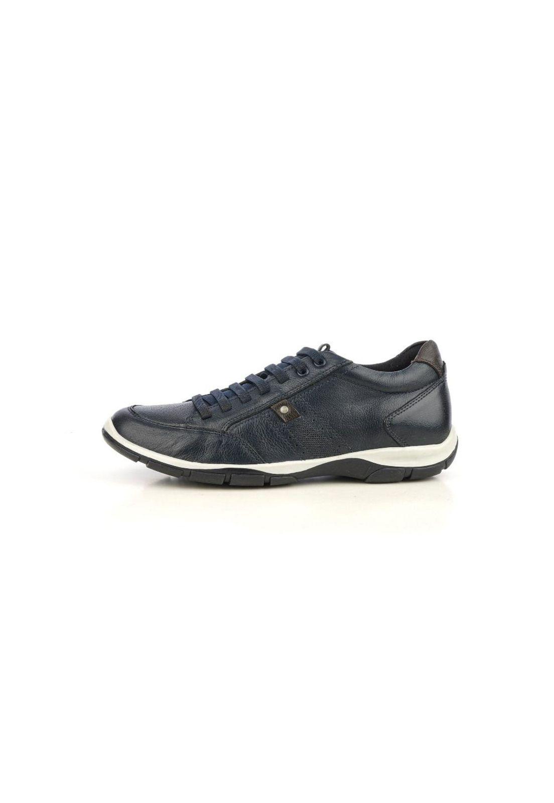 Zapatilla Hombre Control Azul Max Denegri +5cms-1