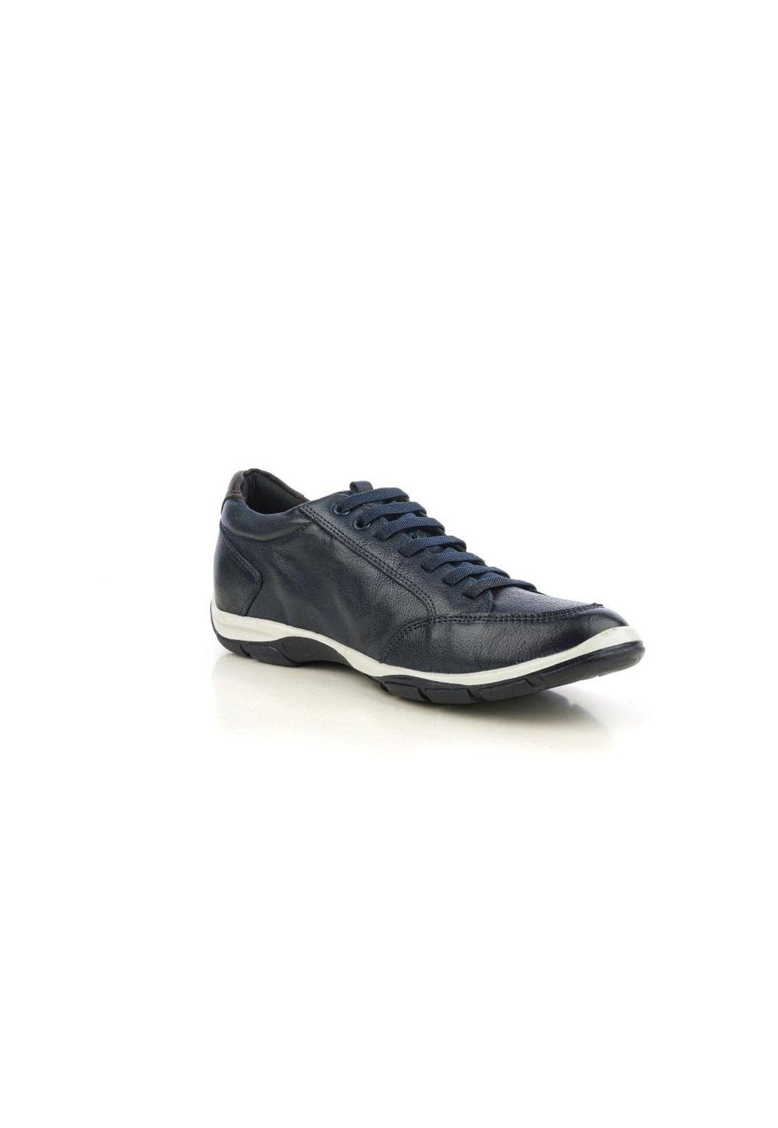 Zapatilla Hombre Control Azul Max Denegri +5cms-3