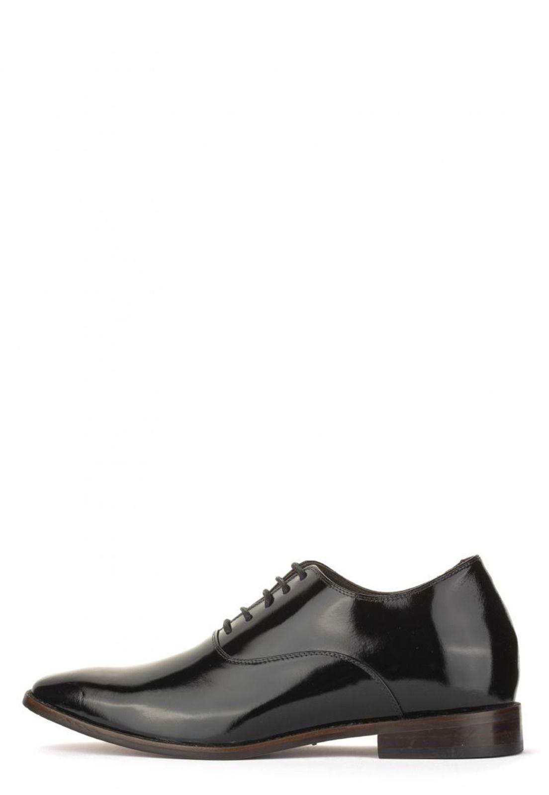 Zapato Hombre Elegant Charol Max Denegri +7cms-1