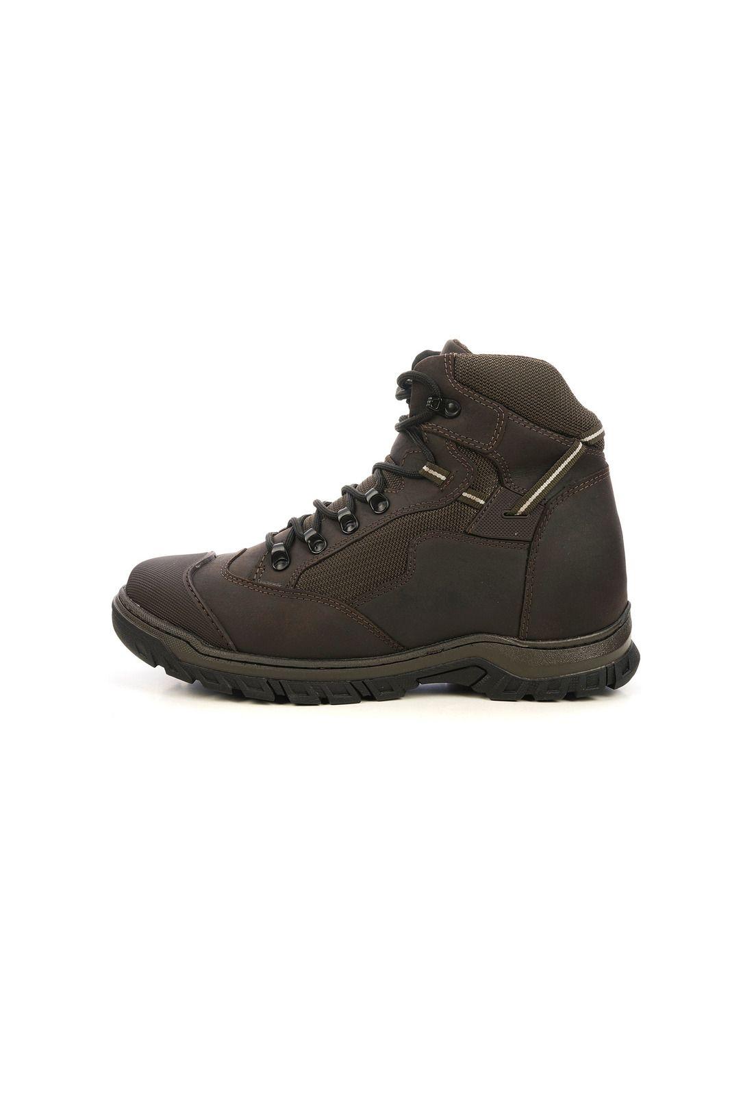 Botín Hombre Hancock Café Oscuro Max Denegri +7cms-1