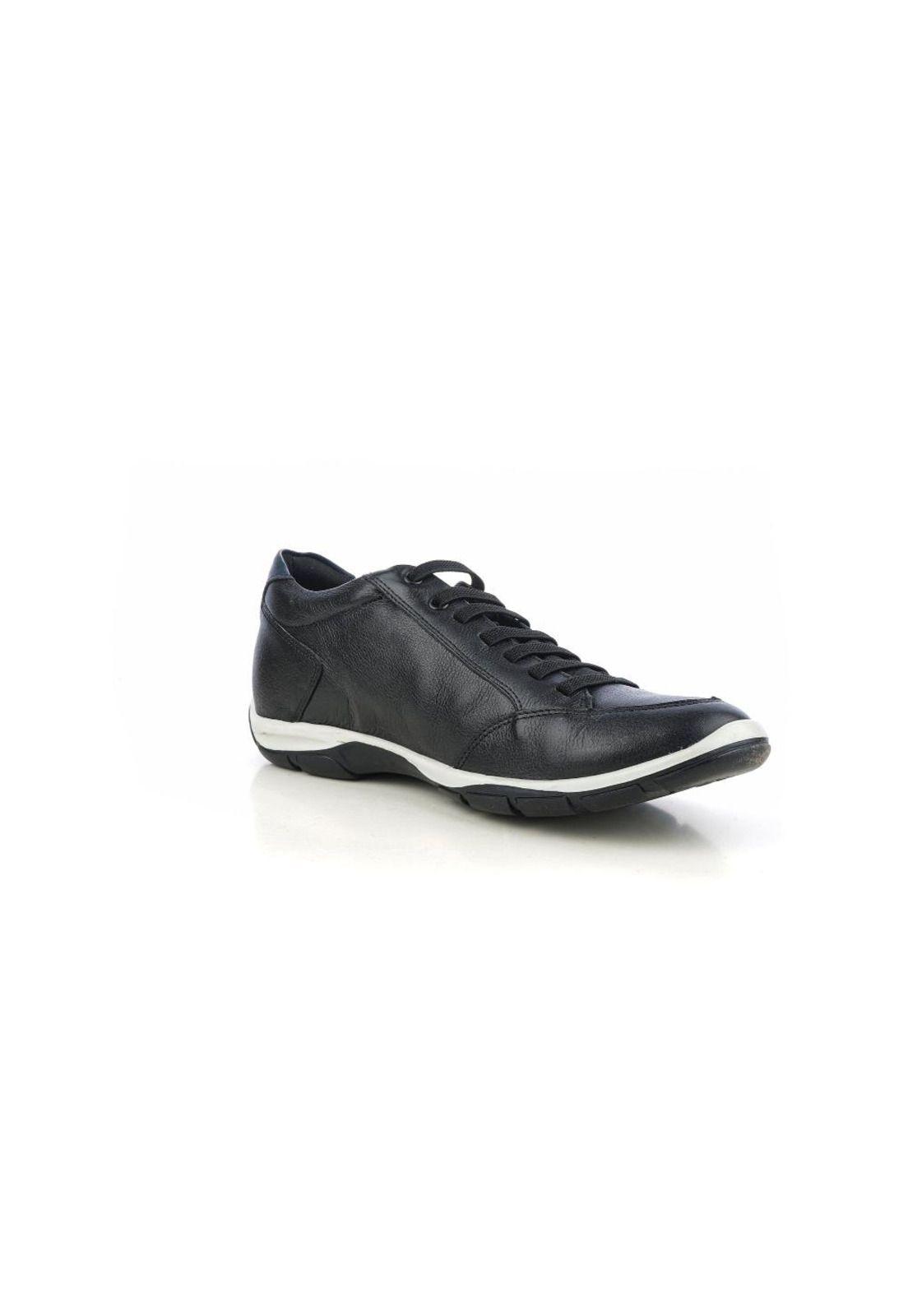 Zapatilla Hombre Control Negro Max Denegri +5cms-3