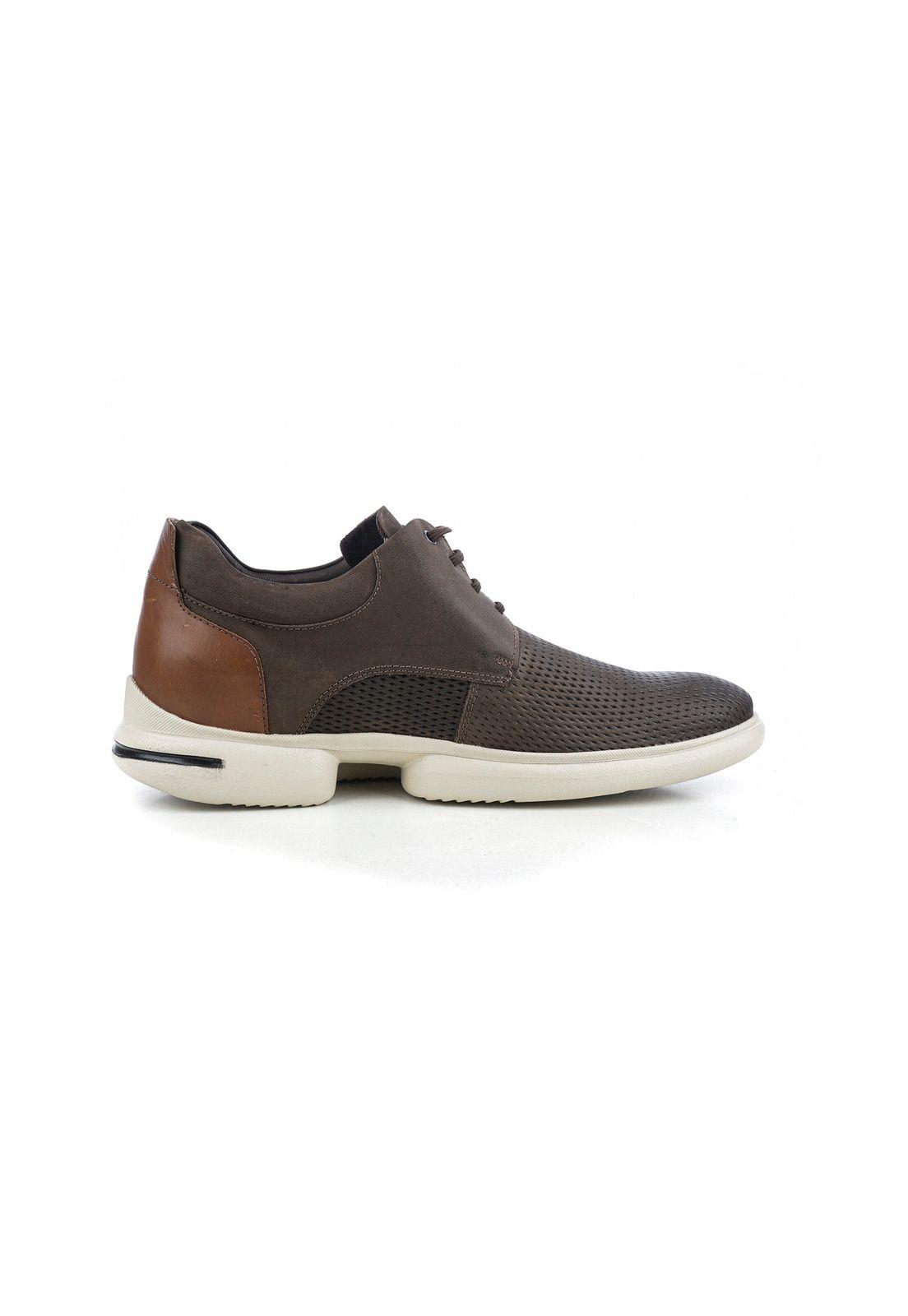 Zapato Hombre Logan Café Max Denegri +6cms-2