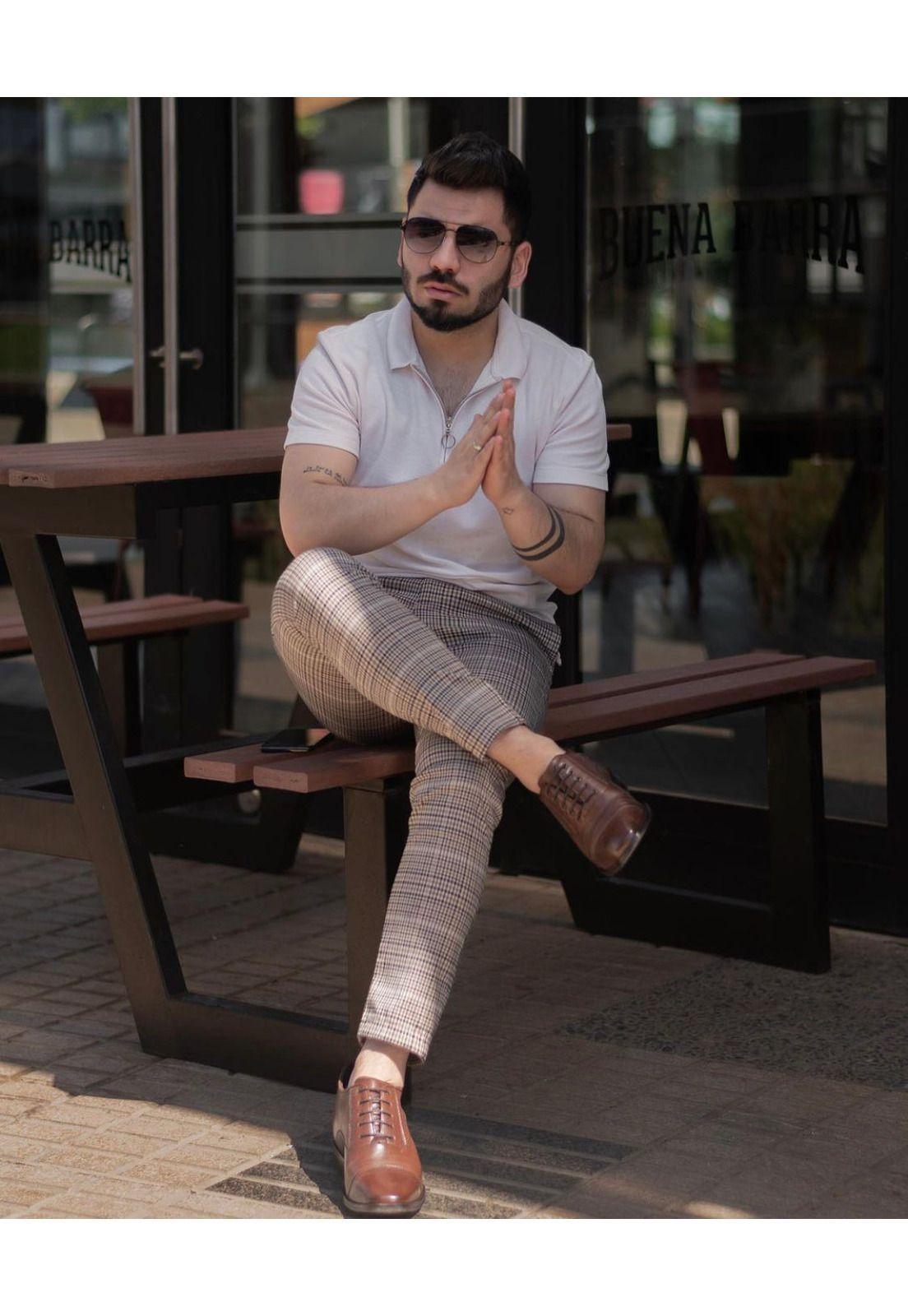 Zapato Hombre Logan Café Max Denegri +6cms-5