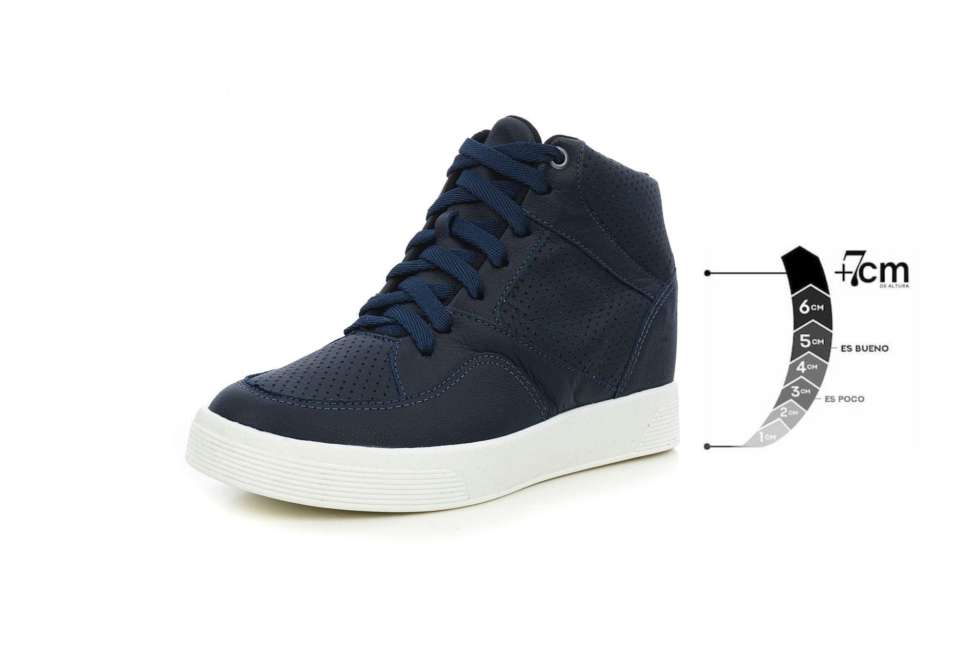 Zapatilla Melville Azul Max Denegri +7cms-0
