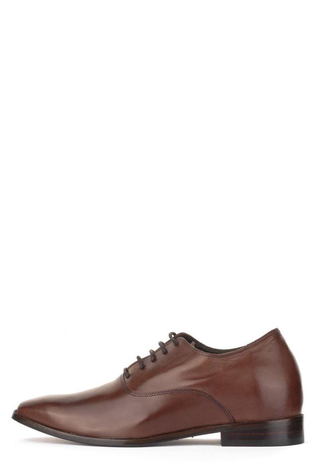 Zapato Hombre Elegant Café Max Denegri +7cms-1