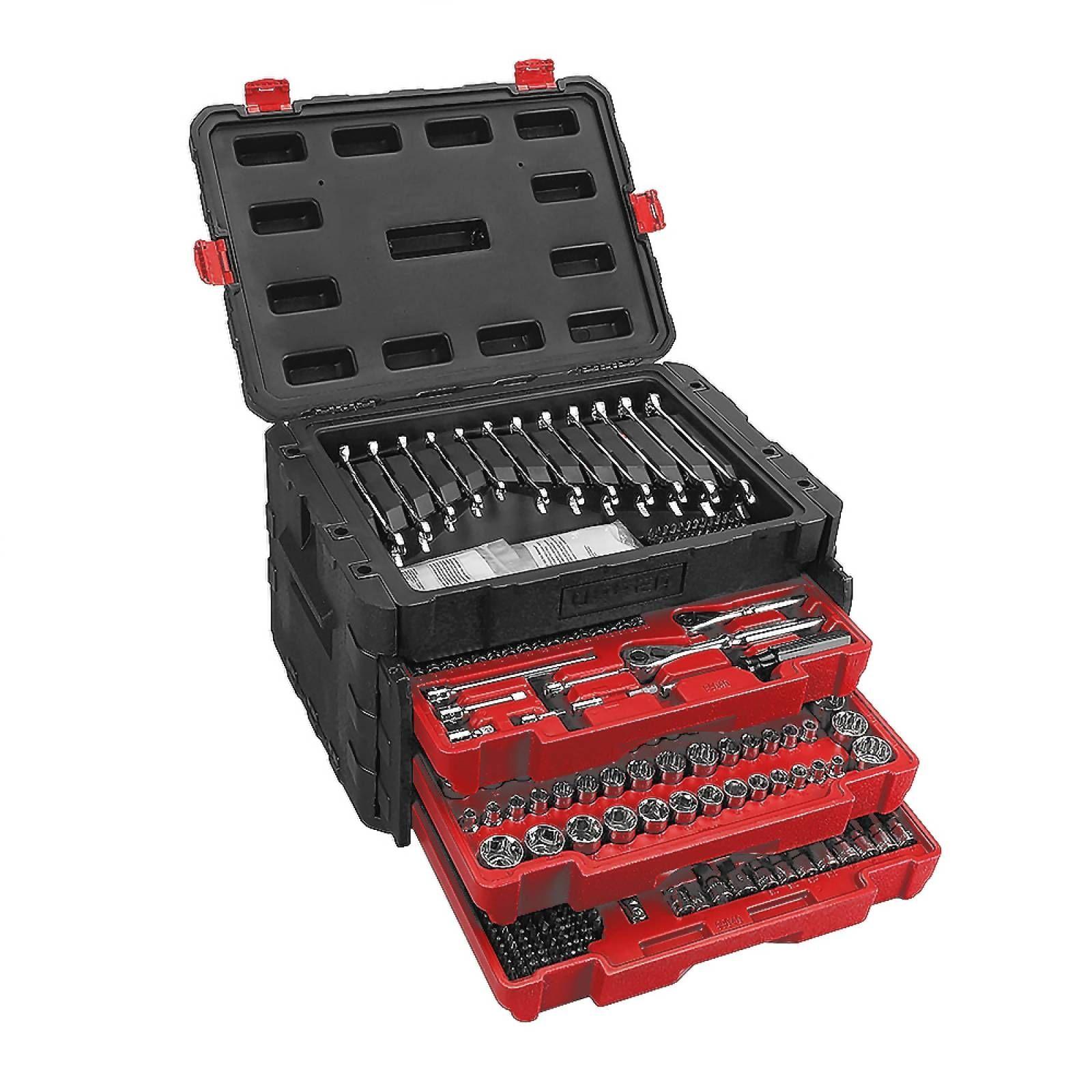 Juego dados y accesorios comb 450 pzs caja plast jcb01 urrea-0