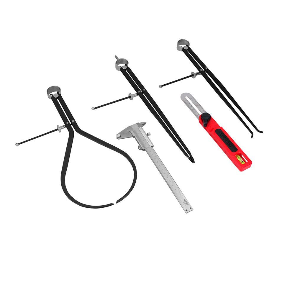 Juego de herramienta para medición, 5 piezas jmd5 urrea-0