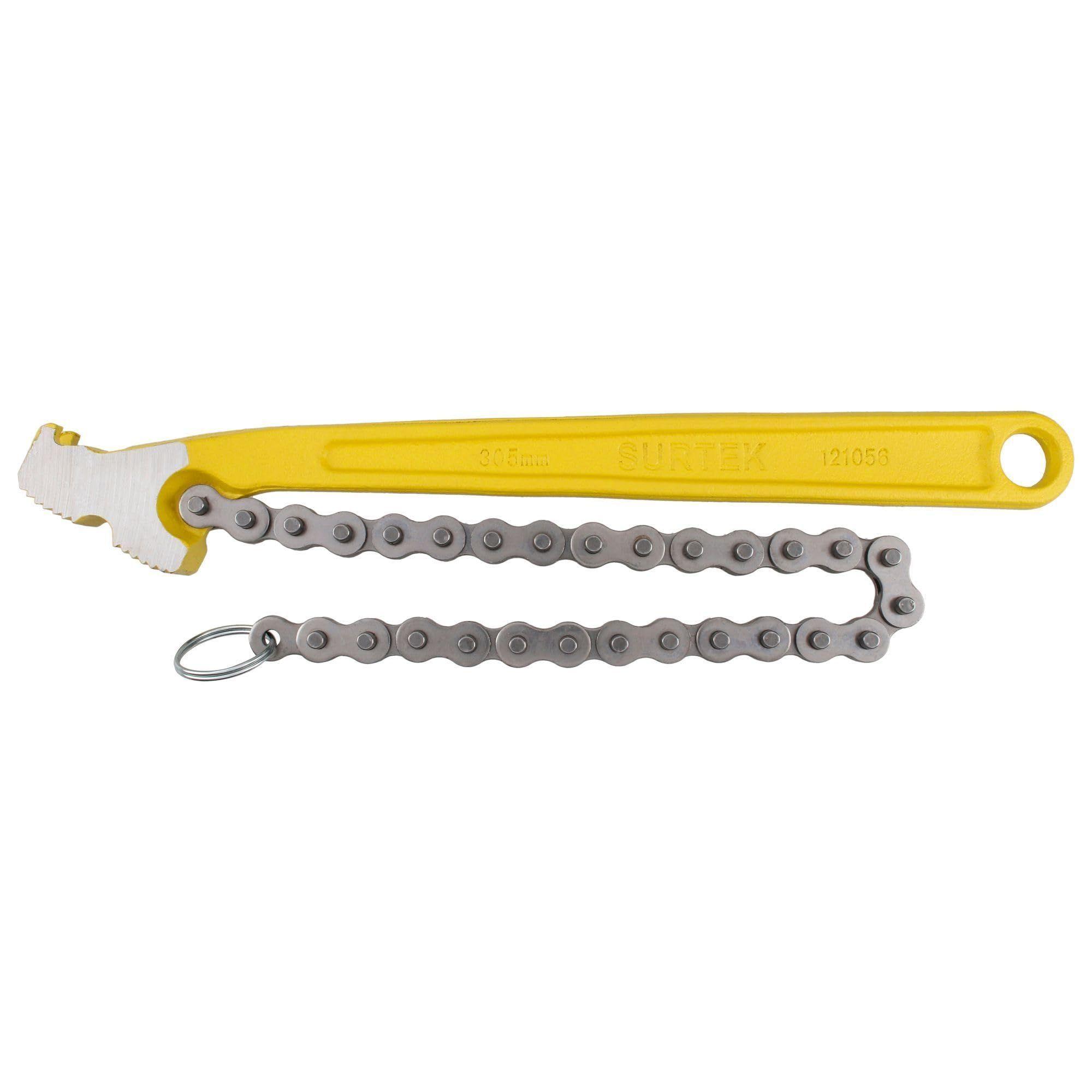 Llave universal de cadena de acero de 12 121056 surtek-0