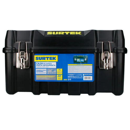 Caja portaherramientas plástica 17 pulgadas CPS17 Surtek-1