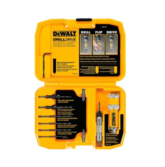 Set adaptadores p/avellanar-atornillar 6-8-10 dw2735p dewalt-0